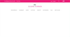 Desktop Screenshot of elaineturner.com